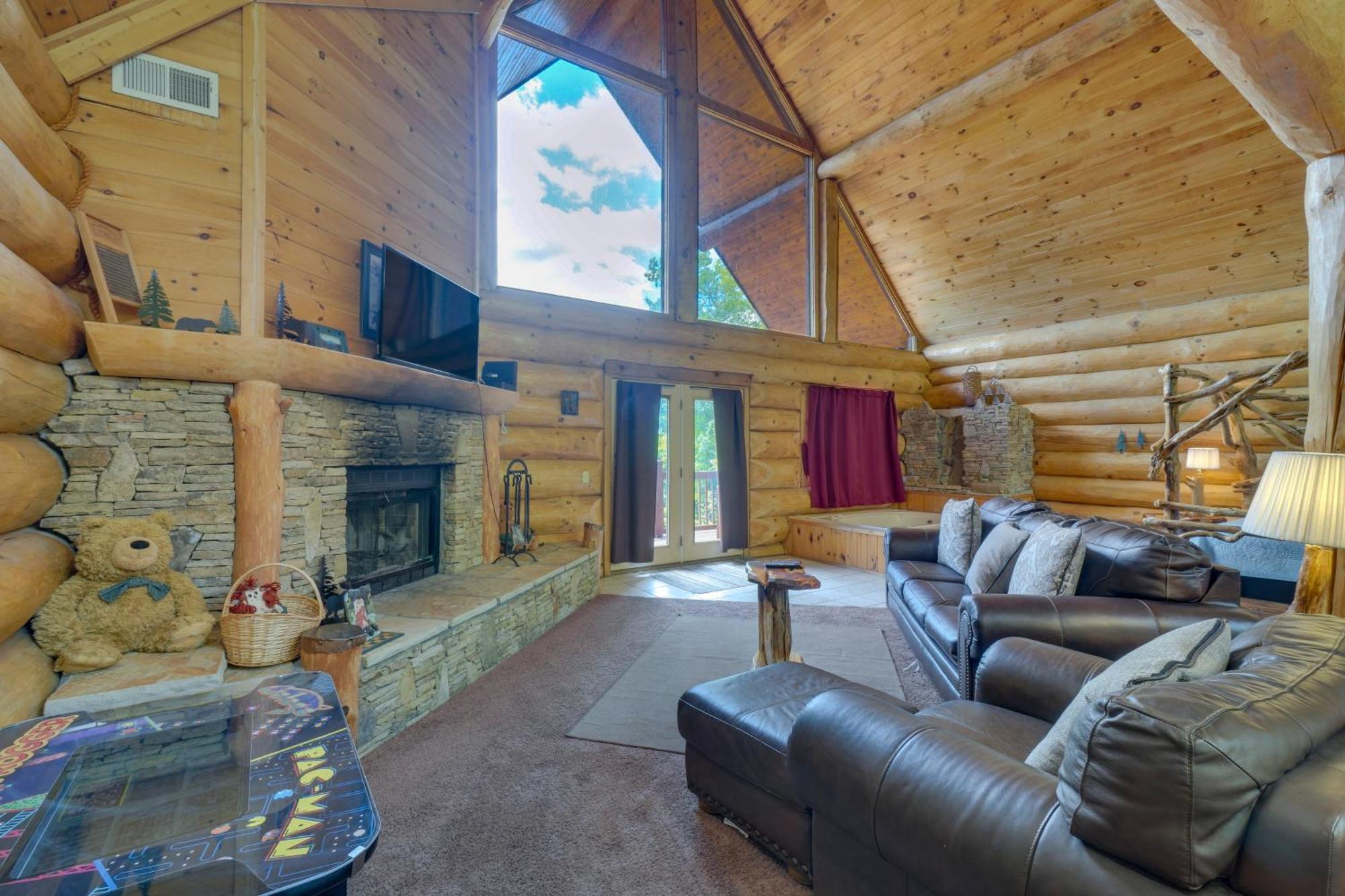 Gatlinburg Cabin With Hot Tub About 11 Miles To Downtown 외부 사진