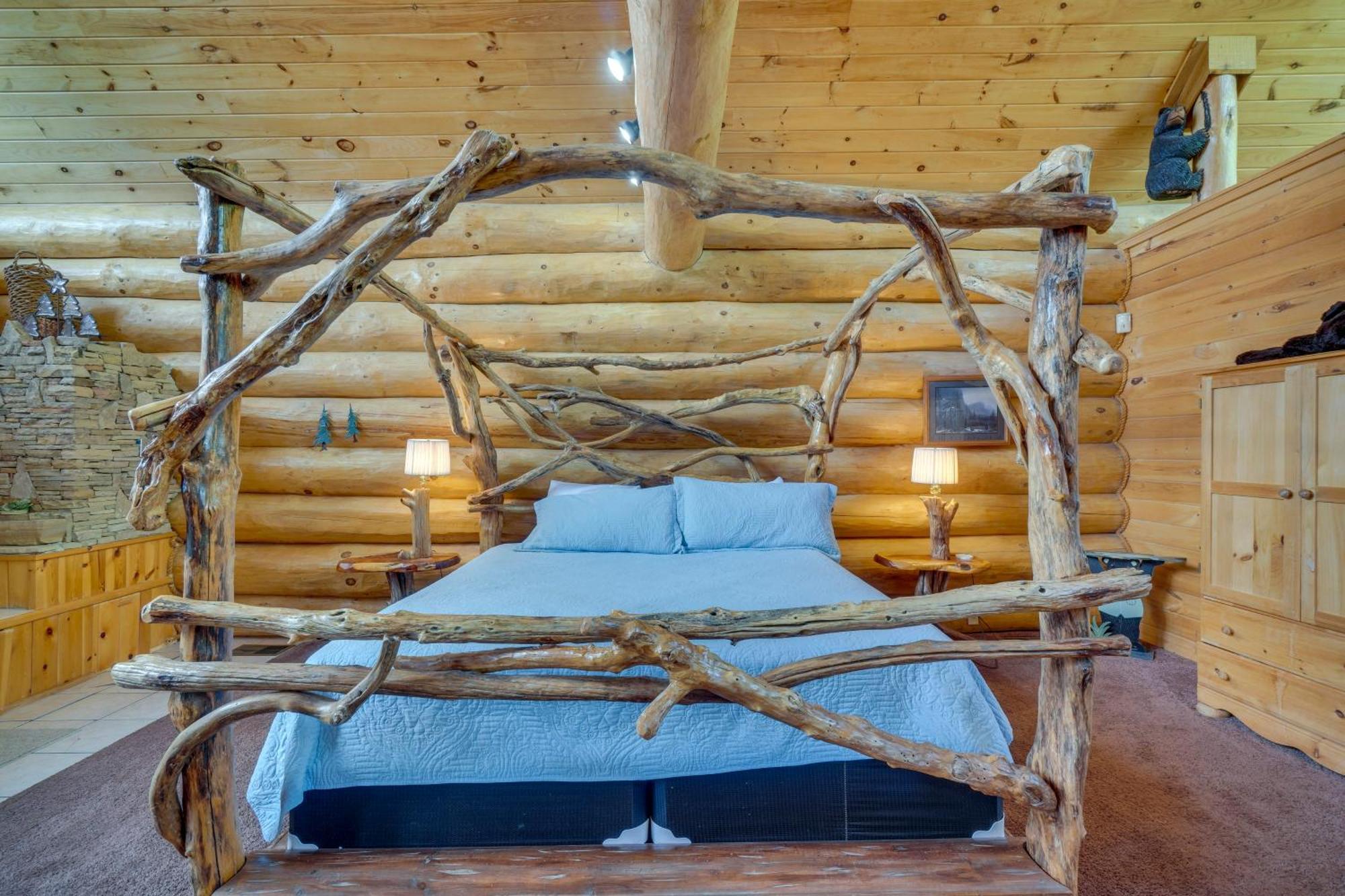 Gatlinburg Cabin With Hot Tub About 11 Miles To Downtown 외부 사진